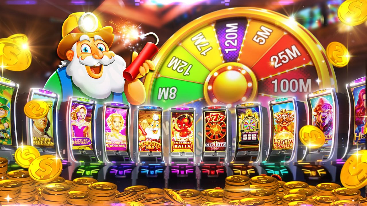 Tampilan portrait Wild West Gold dengan kontrol optimasi untuk layar kecil